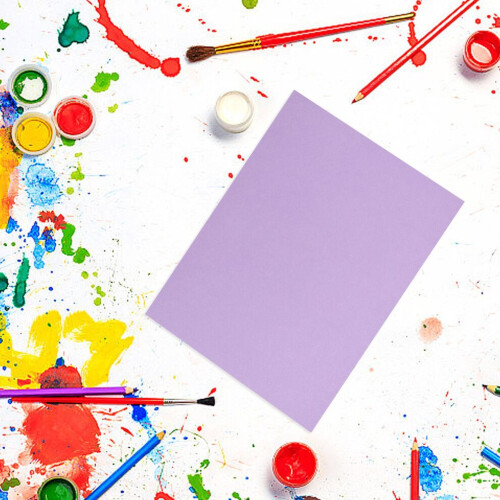Paars kartonpapier voor knutselprojecten, 10 stuks 2