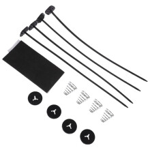 Auto-Modifikationsventilator Solar Tragbare Teile Zubehör Schwarz