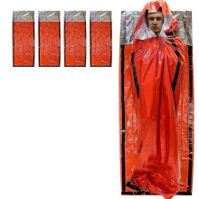 Emergency Sleeping Bag 3-Pack | Life Bivy Sack Waterproof Mylar Emergency Blanket for Survival Kits, Car Camping Gear, and Shelters
