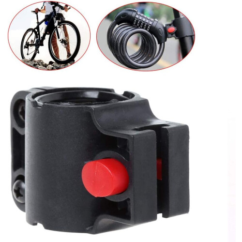 Lock Holder Wire Cable Lock Bike Frame U Lock Fixed C 2