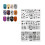 Kerststempelstickers en accessoires 2