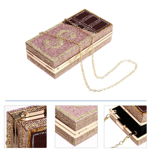 Chokladpaket Diamantlegering Middagsfest Axelväskor 2