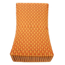Coussin cervical en rotin synthétique tissé et respirant