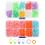 Crochet Markers Assorted Colors 2 Boxes 2.2x1x0.4 inch 1