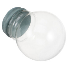 Decoratieve sneeuwbolset voor doe-het-zelf-projecten met glazen bollen