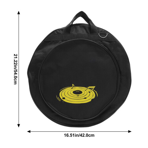 Cymbal Case Storage Bag with Handle Round Holder 1