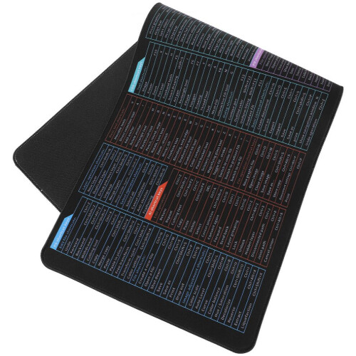 Desk Mouse Pad Black 1 2