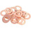 Metal Washers, 200 Pcs Copper Washers with 9 Sizes Flat Washers with Storage, Fonepro 5