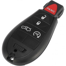 Replacement Keyless Entry Remote Car Key Fob 433Mhz 5 Buttons OE# 56046773AA for Dodge Dart 2013-2016