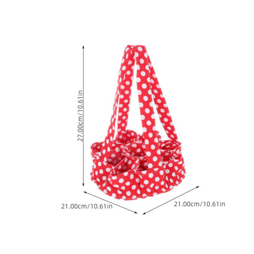 Egg Collection Bags for Chickens, Multi-Fabric, 1 Set 1