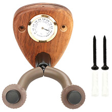 Väggfäste för elgitarr med hygrometer och väggkrok