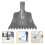 Ice scraper with replaceable ice scoop for outdoor use 5
