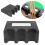 Black Pool Cue Stick Holder, 3 Cues, Hard Plastic, Billiard Accessory 1