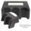 Black Pool Cue Stick Holder, 3 Cues, Hard Plastic, Billiard Accessory 4
