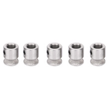 High Precision 5Pcs Concave Gear Wheel for MK8 Extruder 1.75/3mm Use