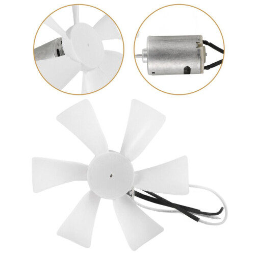 Replacement RV fan, metal/plastic, 1 set 2