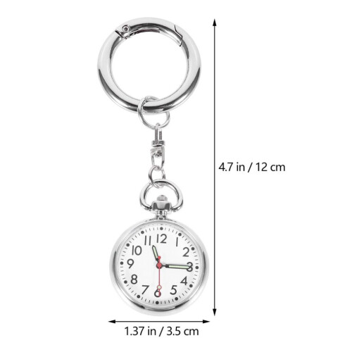 2 Stilluhren, Kinder-Brusttaschenuhren (silber) 1