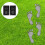 2 Kunststoff-Pflasterformen, Gartenform 5