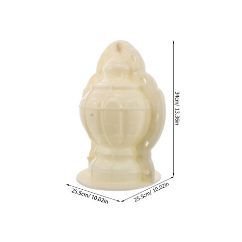 Feng Shui shape Roman column concrete cement DIY 1