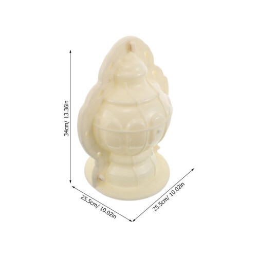 Feng Shui shape Roman column concrete cement DIY 2