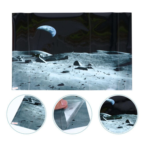Aquarium-Hintergrundpapier 3D-Tapete mit 2