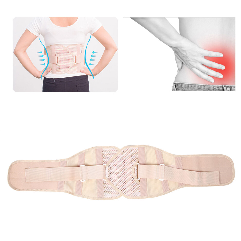 Breathable Lumbar Support Belt for Back Pain, 86x20cm, with Aluminum Plates-image-OPC-PMXM2PV-NEW