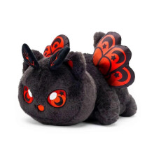 (25cm, Moth-Spotted Cat) Red Apple Cat Plush Toy 25cm Cute Moth Cat Doll Soft Stuffed Animal Gift for Women Girls Holiday Present