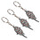 Multifunction Keychain Darts Wrench Tool 10.5x5cm Iron 3