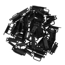 Bilderrahmenhaken aus Eisen, 100 Stück, schwarz, Wohnaccessoires