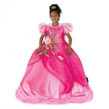 (Rose Princess Dress) Coral Fleece Mermaid Sleeping Bag Blanket, Cartoon Animal Baby Kick-Proof Blanket, Princess Dress Thick Winter Blanket