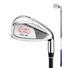 Junior Golf Club Iron #7 Single Iron Kids Beginner Golf Club with Carbon Shaft Boys Girls Golf Drivers for Sports&Outdoor for 9-12Y Black