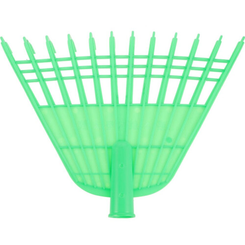 Plastic garden leaf rake for collecting waste 1