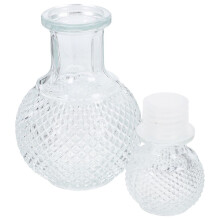 Glaslikördispenser 250 ml med propp för whisky och brandy hemmabar