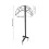 Gartenschlauchhalter, Metall-Aufbewahrungsspule 2