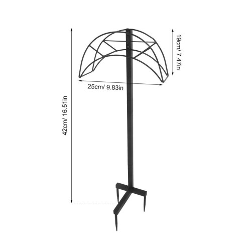 Gartenschlauchhalter, Metall-Aufbewahrungsspule 1