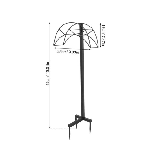Gartenschlauchhalter, Metall-Aufbewahrungsspule 2