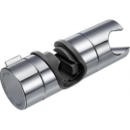 TRIP Replaceable Handheld Shower Holder, Shower Head Bracket, 18-25MM Adjustable Diameter, Chrome-Plated ABS (Silver)