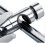 TRIP Replaceable Handheld Shower Holder, Shower Head Bracket, 18-25MM Adjustable Diameter, Chrome-Plated ABS (Silver) 3