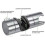TRIP Replaceable Handheld Shower Holder, Shower Head Bracket, 18-25MM Adjustable Diameter, Chrome-Plated ABS (Silver) 2
