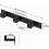 Black Stainless Steel Coat Rack with Bathroom Towel Hook (Four Black Hooks) 5