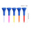 Golftee Plast 5 st 2,1 tum 2