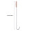 Grill skewer with hanging hook for vegetables 2
