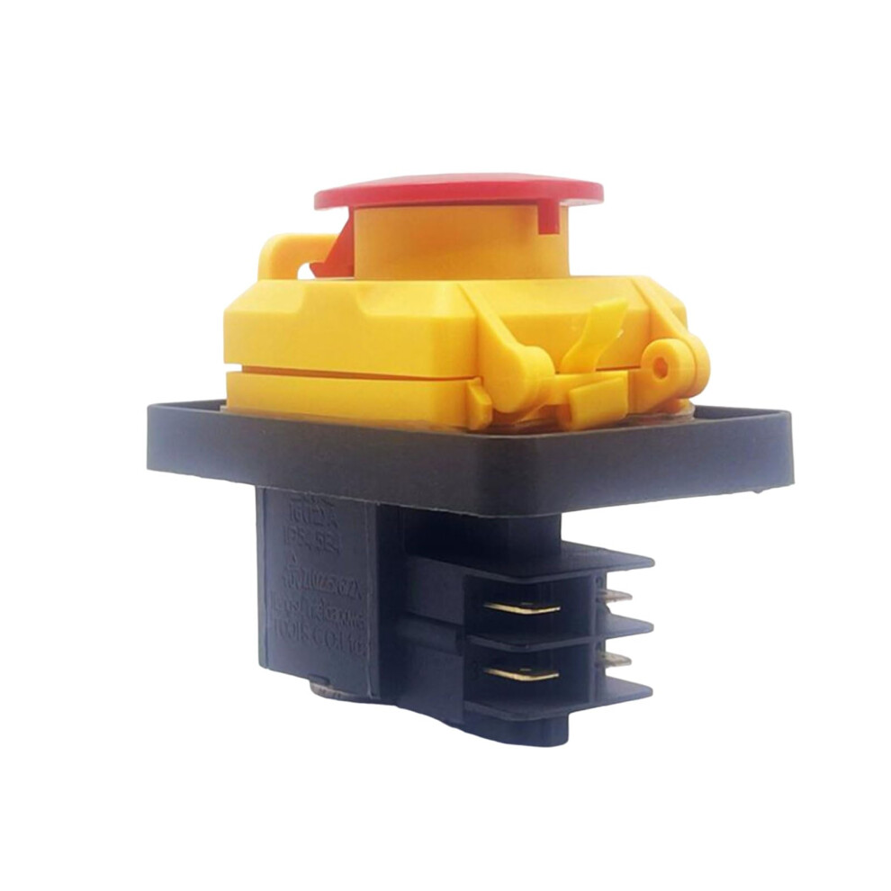 Industrial Push Button 4 Pin 16A 250V Electromagnetic Button Pushbutton Switches 9067246669010