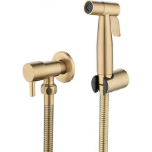 Stainless Steel Bidet Toilet Sprayer, Bidet Sprayer Kit, Faucet Sprayer Toilet Sprayer (Gold) Ephé