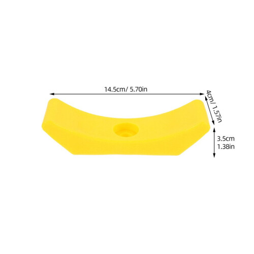 Accesorios de gimnasio Rack de pesas Plástico Amarillo 6 1