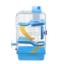 Cage en plastique ventilée pour cobaye ou hamster (1 pièce)
