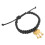 Halsband mit goldenem Schloss und Glöckchen 1