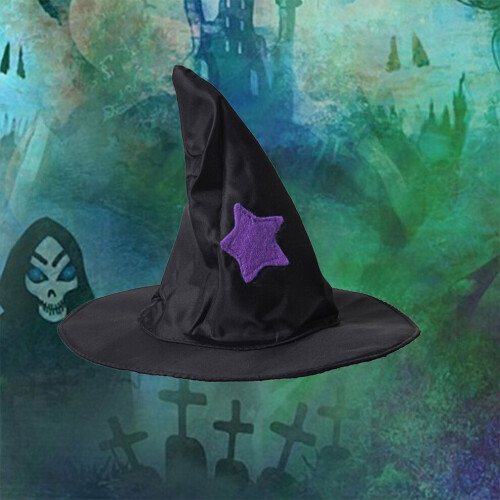 Halloween kattkostymtillbehör häxhatt 1 2