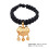 Halsband mit goldenem Schloss und Glöckchen 2