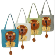 (Blue) Detroit Lions Pet Tote Bag compatible with Cat Puppy Dog Folding Shoulder Bags Pet Bag Sellwell